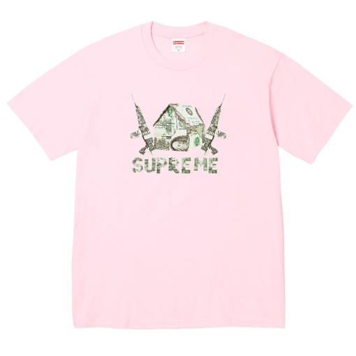 Camiseta Supreme SS26 "Origami" Rosa