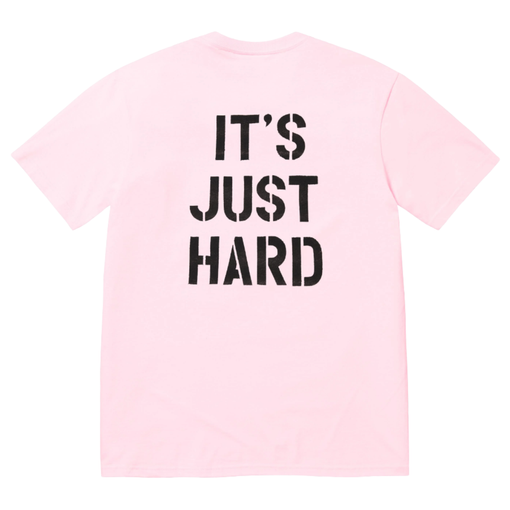 Camiseta Supreme SS26 "Hard" Rosa