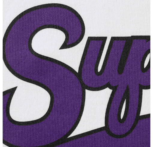 Longsleeve Supreme SS26 "Tiger Raglan L/S Top" Branco