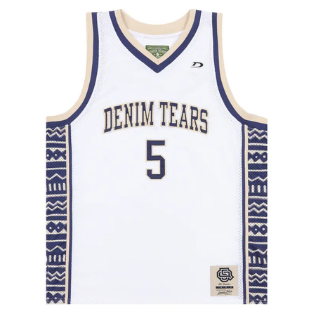 Camisa Jersey Denim Tears Game "White" Branco