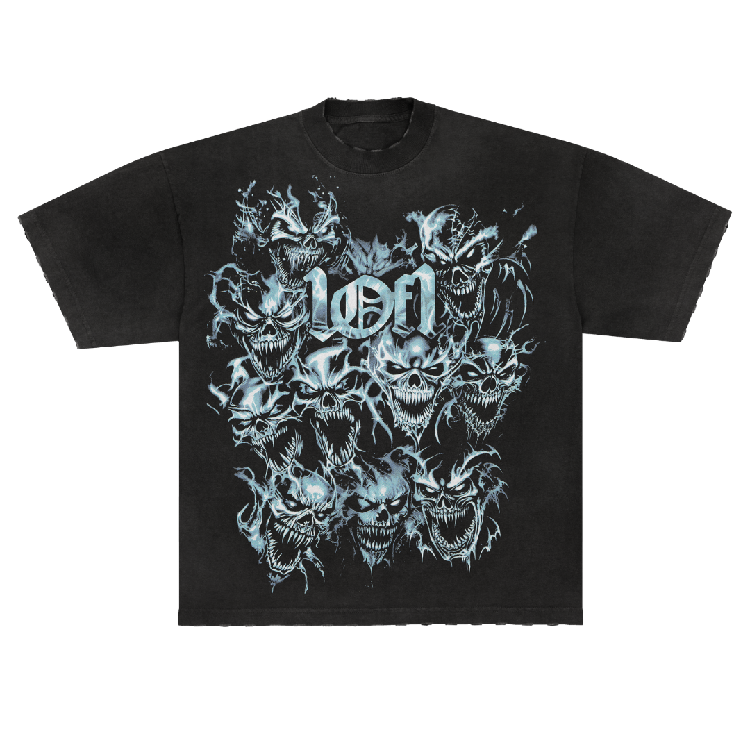 Camiseta Exclusiviist 1of1 Back From the Realm (Stay Fly 2025) "Black/Blue" Preto/Azul