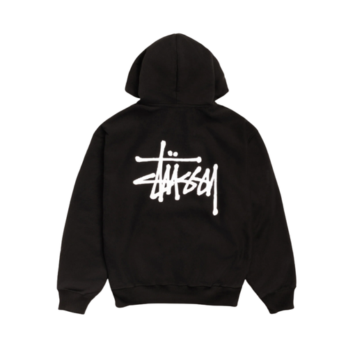 Moletom Stussy "Stock New York Hooded Black" Preto