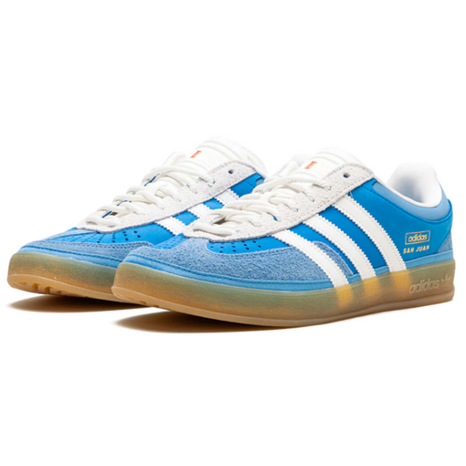 Tênis adidas Gazelle Indoor x Bad Bunny "San Juan" Azul