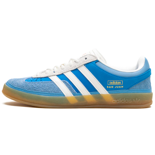 Tênis adidas Gazelle Indoor x Bad Bunny "San Juan" Azul
