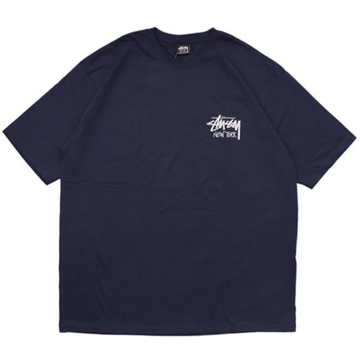 Camiseta Stussy Stock New York "Navy" Azul