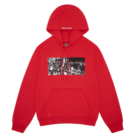 Moletom Denim Tears Black Entertainment "Red" Vermelho