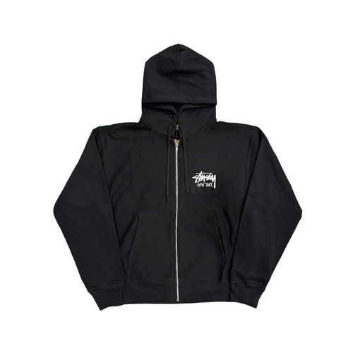 Moletom Stussy Zip Up "New York" Preto