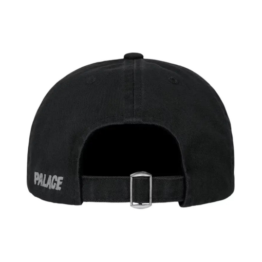 Boné Palace P 6-Panel FW25 "Black" Preto