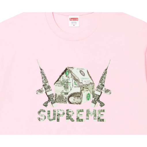 Camiseta Supreme SS26 "Origami" Rosa