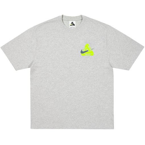 Camiseta Nike x Palace Tri Swoosh "Grey Marl" Cinza
