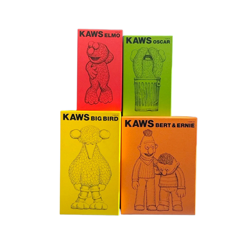 Boneco Kaws "Sesame Street" Multicolor