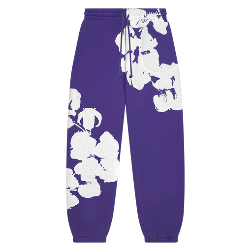 Calça Denim Tears Big Cotton Wreath Sweatshirt "Purple" Roxo