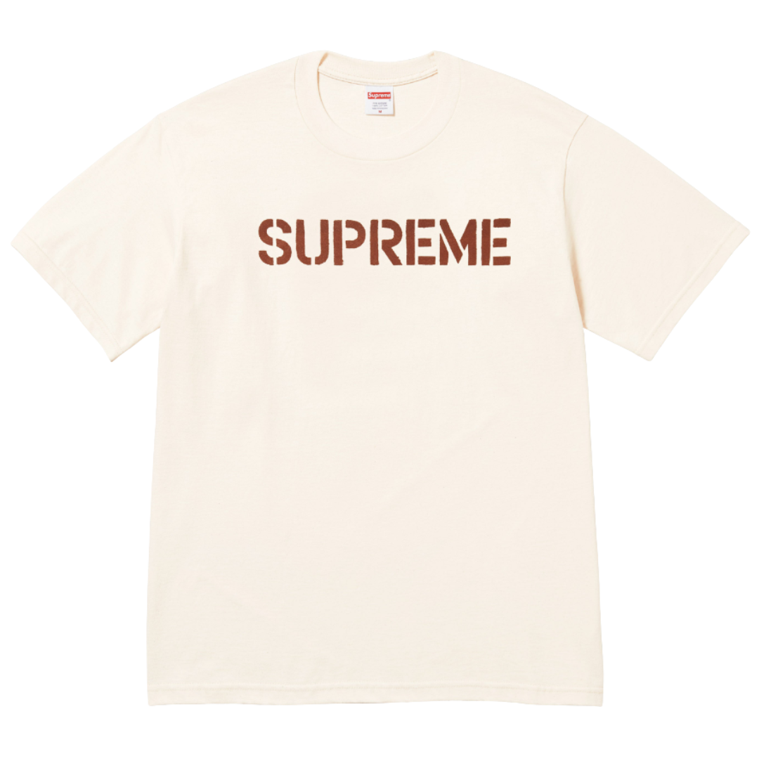 Camiseta Supreme SS26 "Hard" Creme
