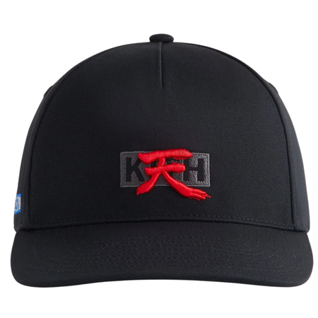 Boné Kith x Capcom Marvel vs. Capcom Collection New Era Akuma Twill Bay Low Pinch Crown Snapback "Black" Preto