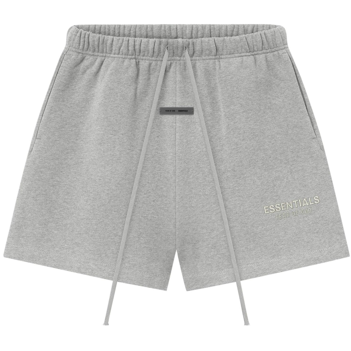Shorts Fear of God Essentials Classic Fleece Sweatshort SS25 "Concrete Heather" Cinza