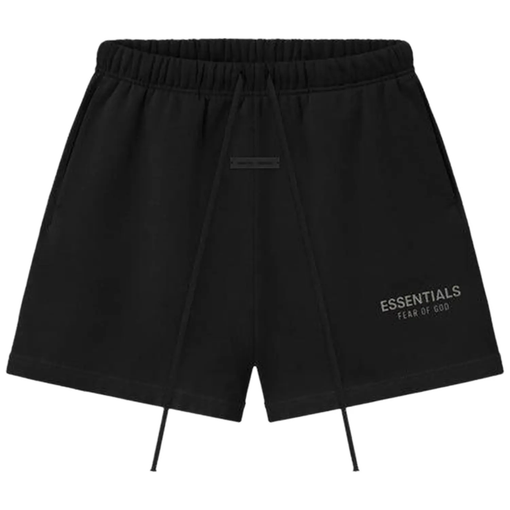 Shorts Fear of God Essentials Classic Sweatshorts SS25 "Jet Black" Preto