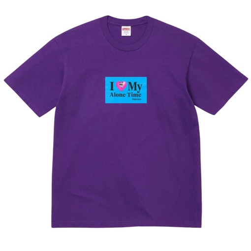 Camiseta Supreme SS26 "Alone Time" Roxo