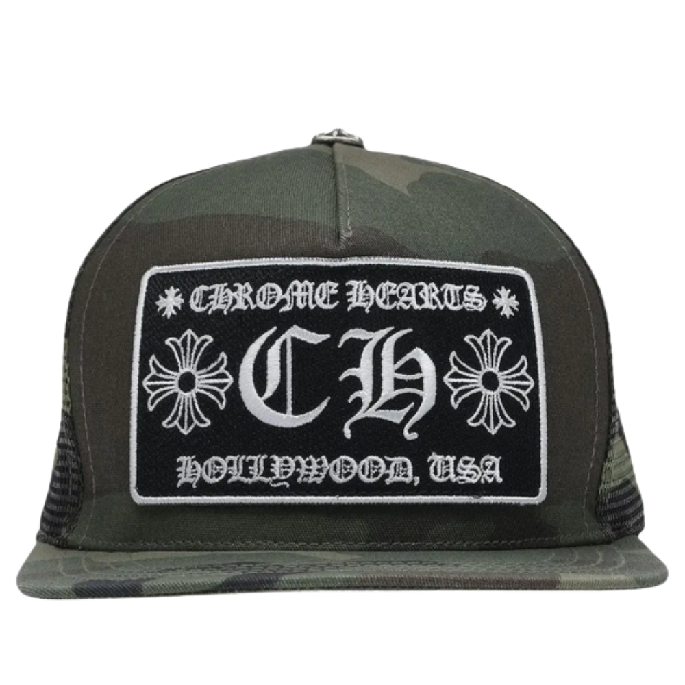 Boné Chrome "Hearts CH Hollywood Trucker Hat Camo" Camuflado