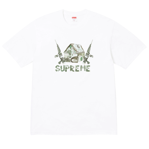 Camiseta Supreme SS26 "Origami" Branco
