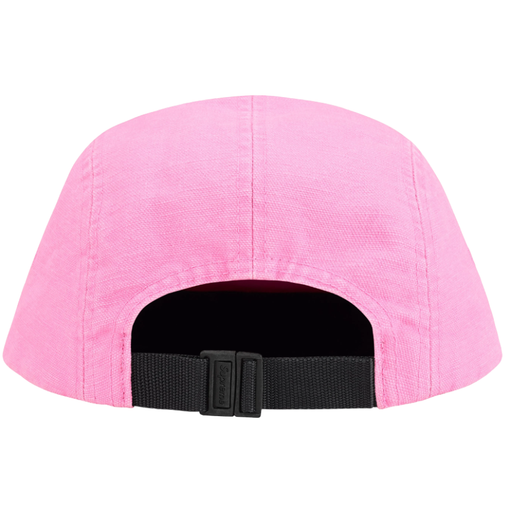 Boné Supreme SS26 "Canvas Camp Cap" Rosa