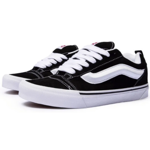 Tênis Vans Knu Skool "Black White" Preto/Branco
