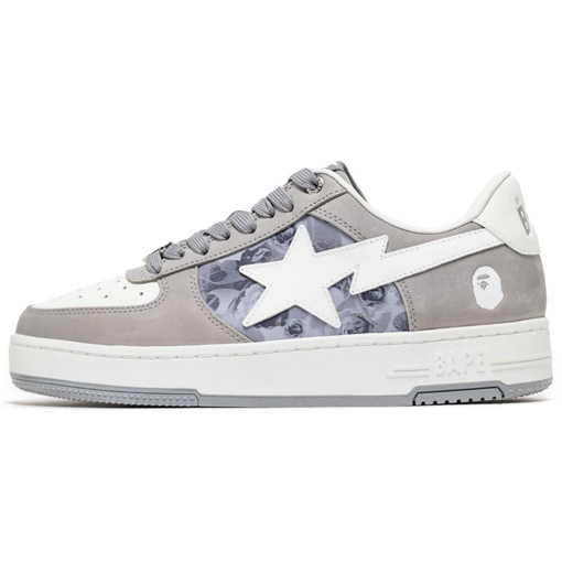 Tênis A Bathing Ape Bape Sta "#2 Gray Roses" Cinza