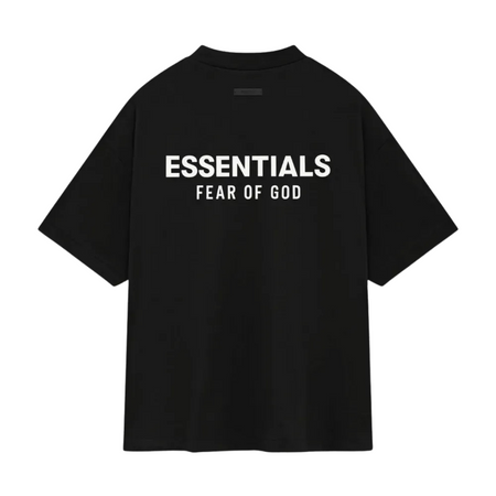 Camiseta Essentials Fear of God Jersey Crewneck T-Shirt "Black" Preto