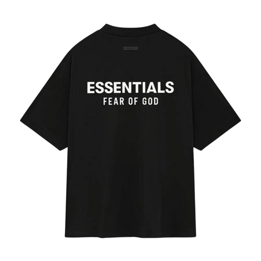 Camiseta Essentials Fear of God Jersey Crewneck T-Shirt "Black" Preto