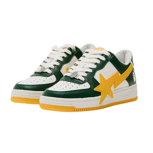 Tênis A Bathing Ape Bape Sta #3 M2 "Green/Yellow" Verde/Amarelo