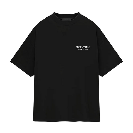 Camiseta Essentials Fear of God Jersey Crewneck T-Shirt "Black" Preto