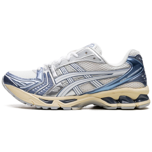 Tênis Asics Gel-Kayano 14 "Cream Metallic Blue" Bege/Azul