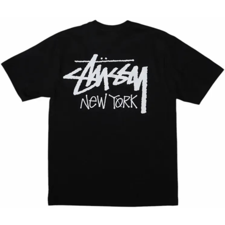 Camiseta Stussy Stock New York "Black" Preto