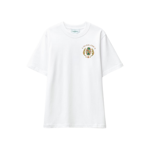 Camiseta Casablanca "Joyaux D'Afrique Tennis Club Printed" Branco