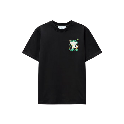 Camiseta Casablanca "Le Jeu" Preto