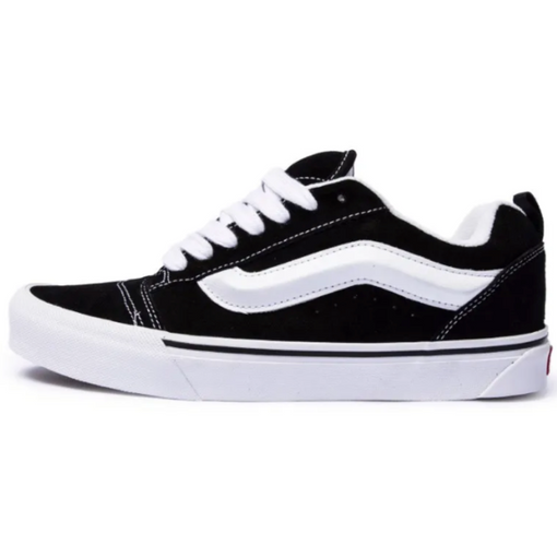Tênis Vans Knu Skool "Black White" Preto/Branco