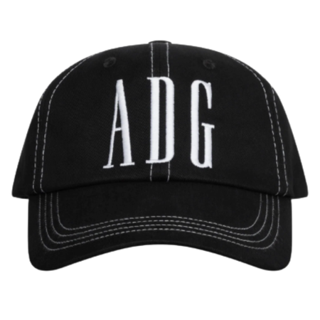 Boné Denim Tears ADG Inc. Dad "Black" Preto