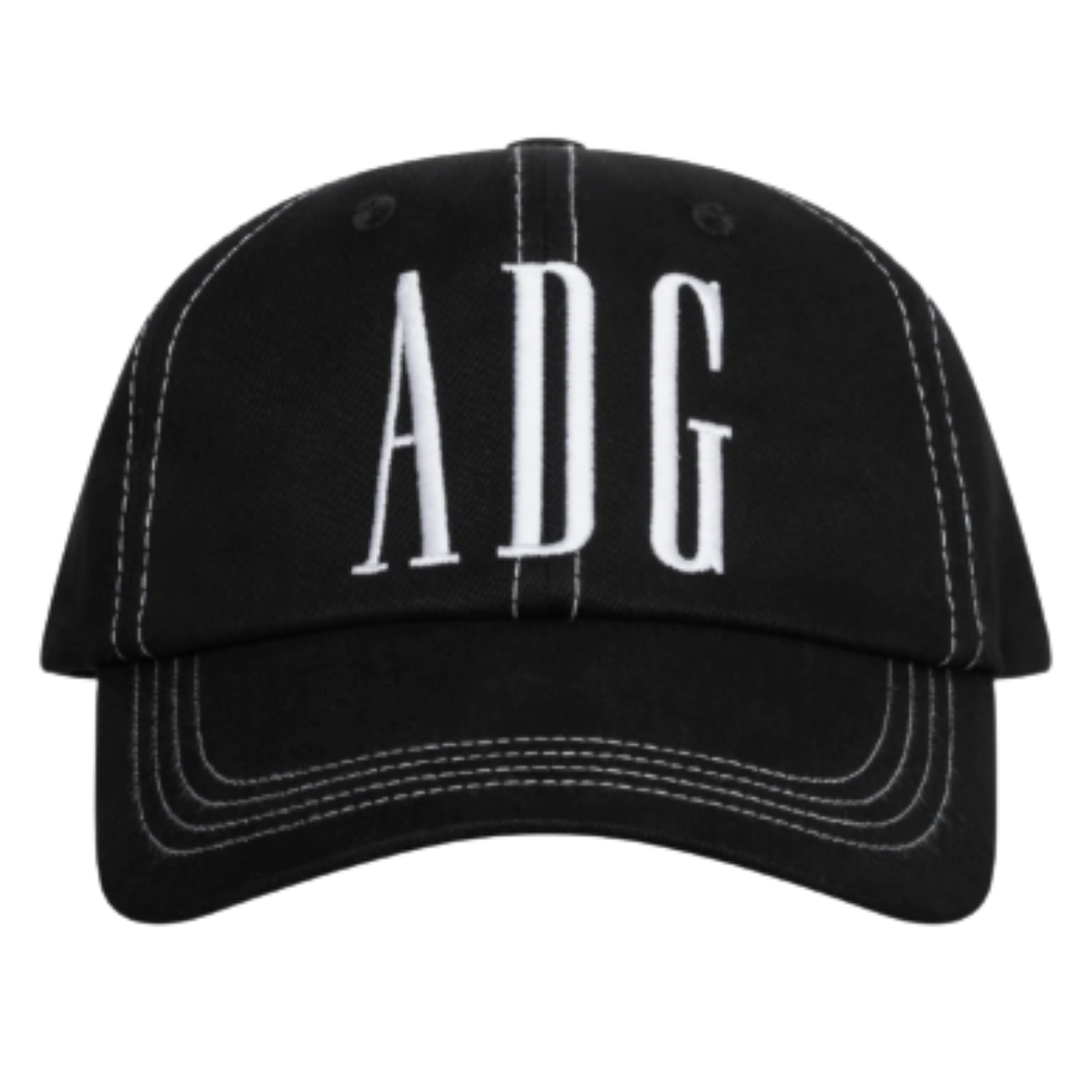 Boné Denim Tears ADG Inc. Dad "Black" Preto