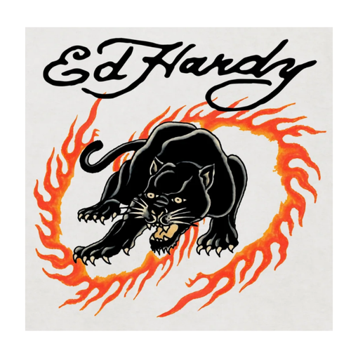 Camiseta Ed Hardy Panther's Roar "White" Branco