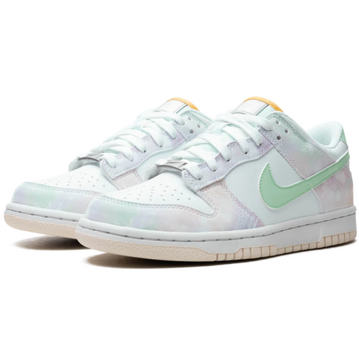 Tênis Nike Dunk Low GS "Pastel Paisley" Branco/Multicolor