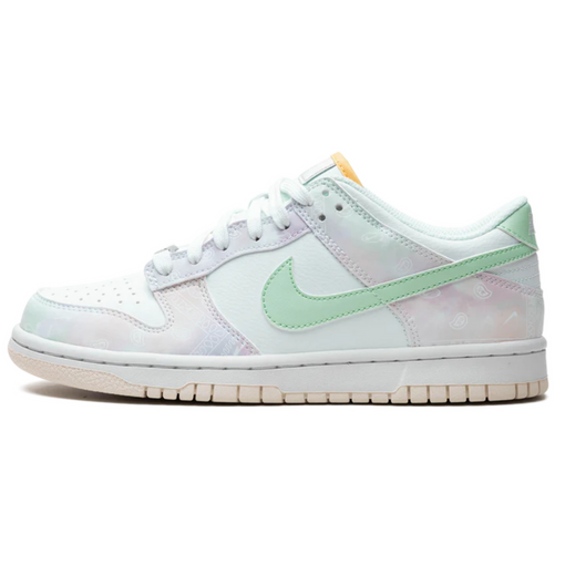 Tênis Nike Dunk Low GS "Pastel Paisley" Branco/Multicolor