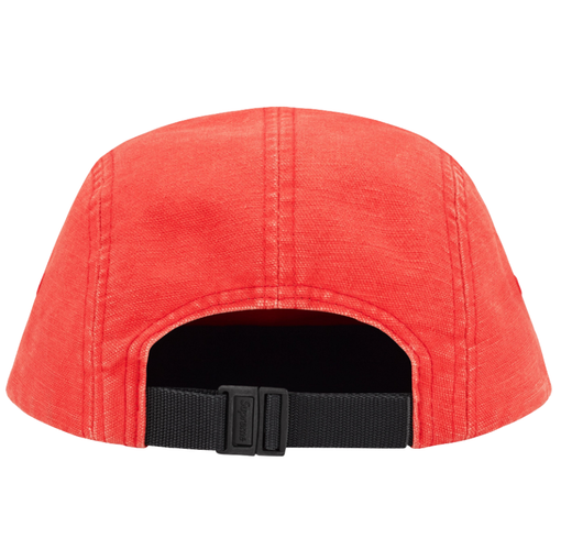 Boné Supreme SS26 "Canvas Camp Cap" Vermelho