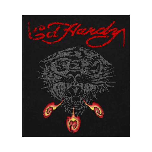 Regata Ed Hardy Tiger Fireball "Black" Preto