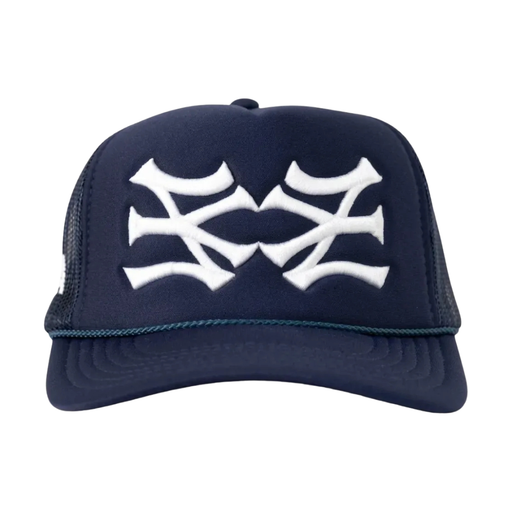 Boné Oma Design "NY NY Trucker" Azul Marinho