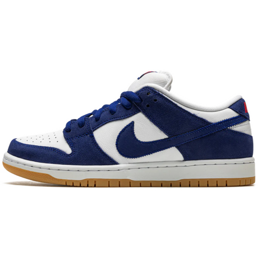 Tênis Nike SB Dunk Low "Los Angeles Dodgers" Branco/Azul