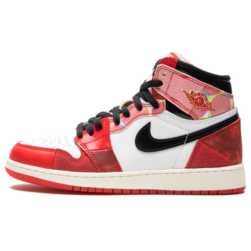 Tênis Nike Air Jordan 1 Retro High OG GS "Spider-Man Across the Spider-Verse" Vermelho/Branco