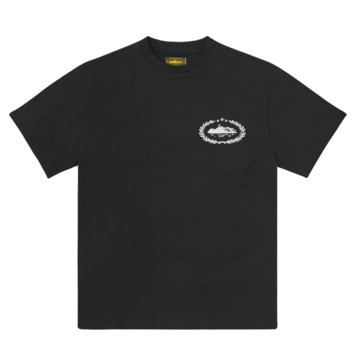 Camiseta Corteiz Royale Heavyweight USA Exclusive "Black" Preto