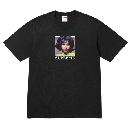 Camiseta Supreme SS26 "Aretha" Preto