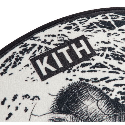 Tapete Kith x Capcom Marvel vs. Capcom Collection Spider-Man Area Rug "Black/White" Preto/Branco