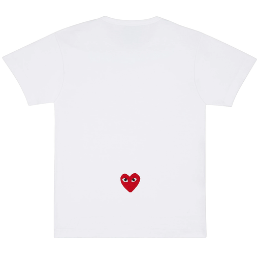 Camiseta Nike x Commes des Garçons "Play" Branco