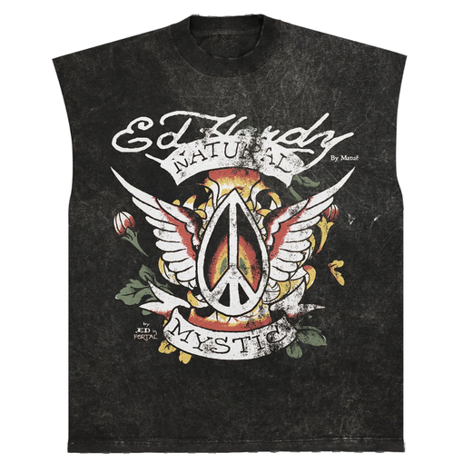 Regata Ed Hardy x Matue Natural Mystic "Grey" Cinza Estonado